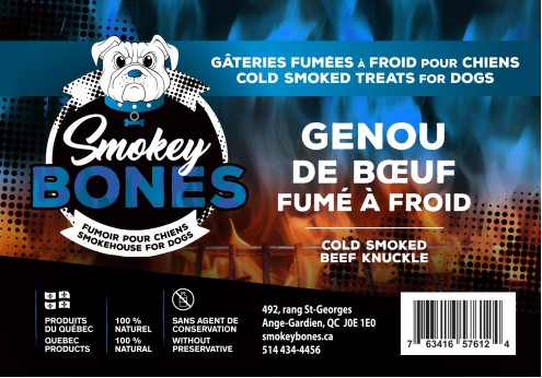 Genou de boeuf fumé à froid